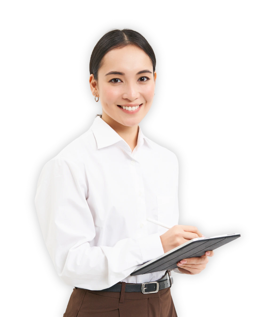 young woman employee